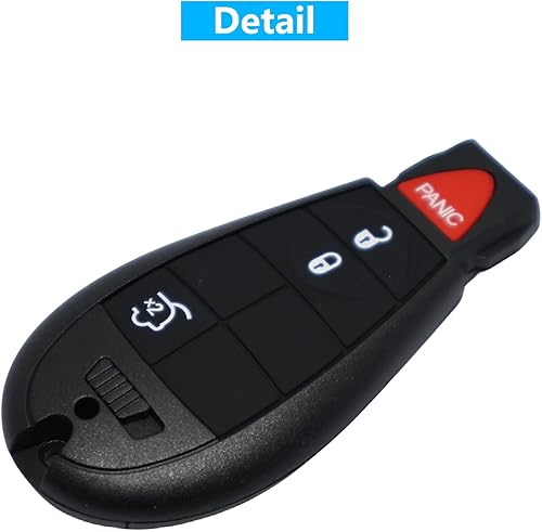 Miniatura 5 de M3N5WY783X IYZ-C01C 433 Mhz 5 botones de entrada sin llave remoto para Jeep Grand Cherokee 2008-2012 para Jeep Commander 2008-2010 Reemplazar