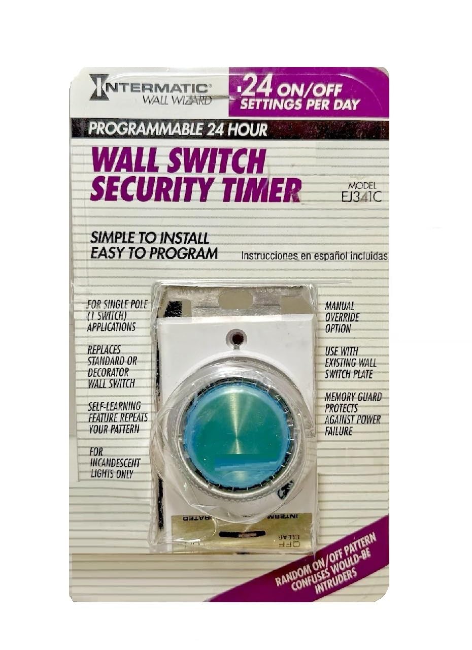 Intermatic EJ341C Programmable 24-Hour Security Timer
