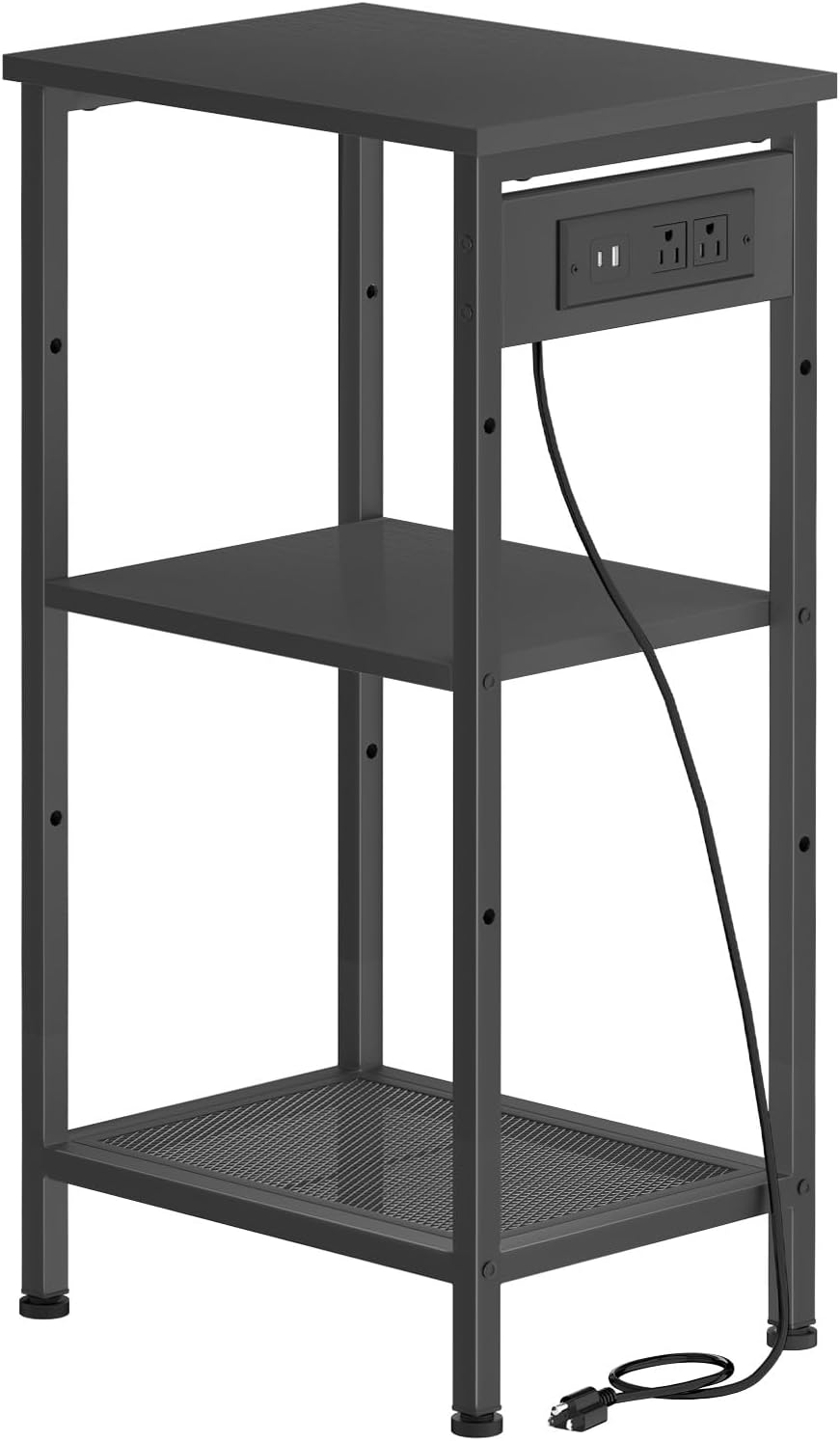 Creso hom Black 3 Tier High Side Table UJ07HHBZ01 Amazon.ca Home