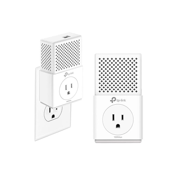 Buy TPLink AV1000 Powerline Adapter Gigabit Port, Plug&Play