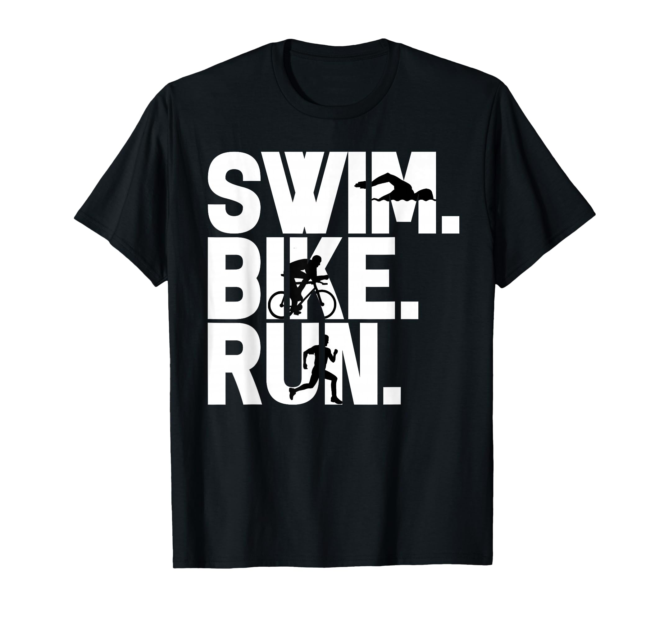 Swim Bike Run Triathlon Triathlete Athletics Gift T-Shirt