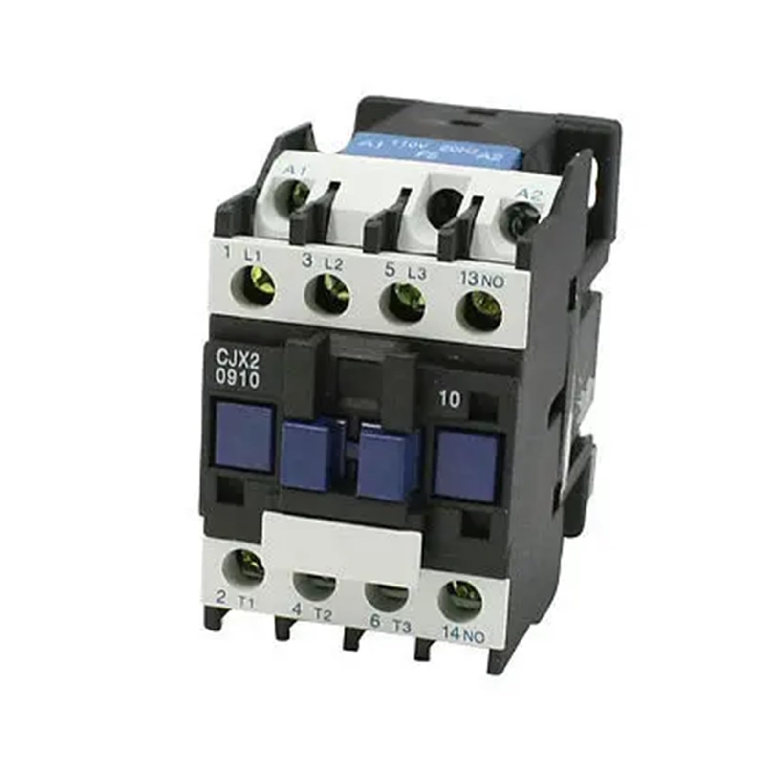 Contacteur AC triphasé CJX2-09 commande moteur compacte 25A 1NO tension 660V - 2