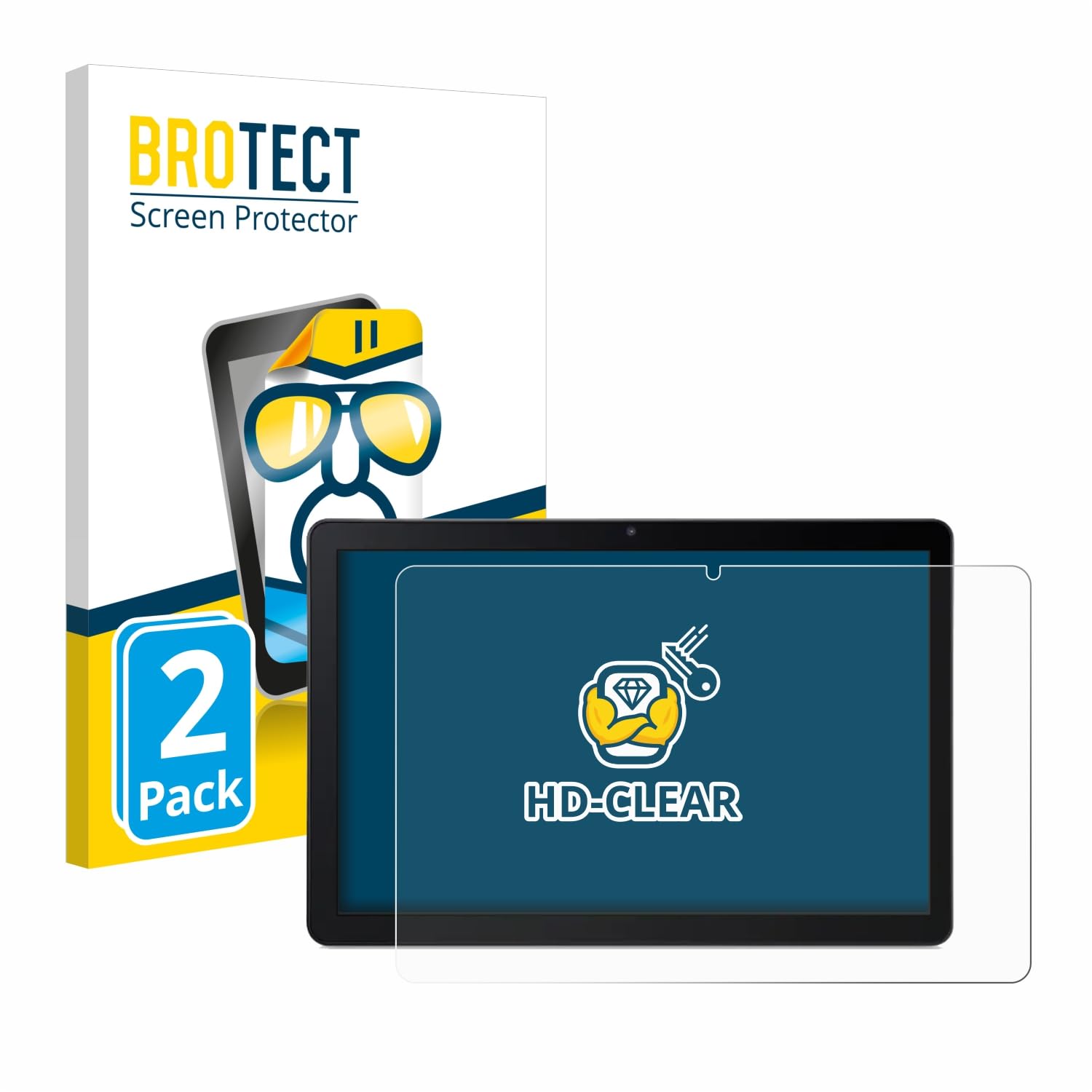 2x Film Protection Ecran Pour Acer Iconia Tab P10 Clair