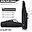 AUMTISC Soft Rifle Case, Shotgun Carrying Bag, Gun Cases for Scoped Rifles with Adjustable Shoulder Sling and Pocket, Black 52