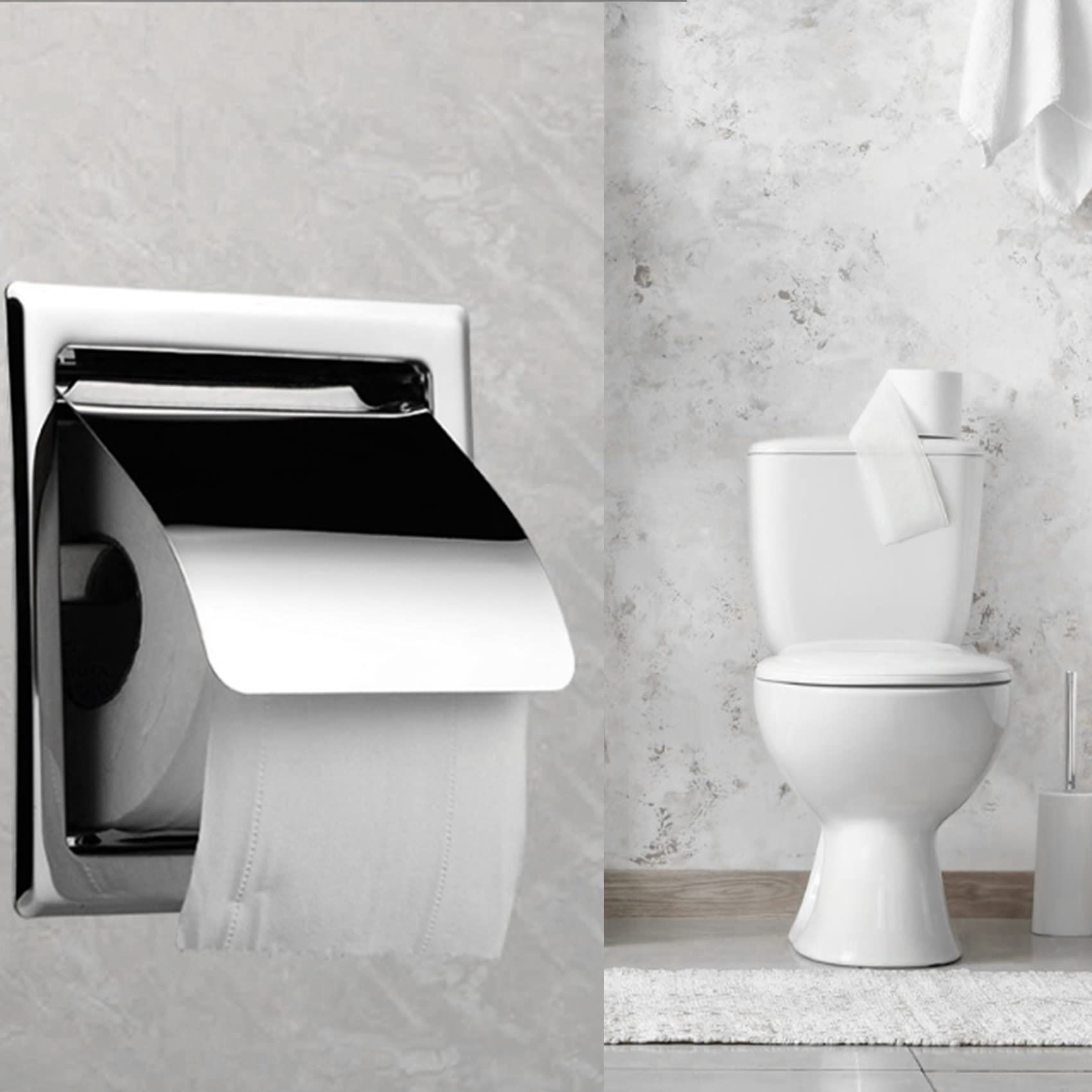 Toilettenpapierhalter Aus Edelstahl – Stylisch & Platzsparend Fürs Bad