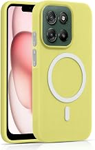 AeoFit Matte Back Cover for Motorola Moto G37 5G | Shockproof Soft TPU Case with Camera Protection | Slim & Lightweight Back Cover Case for Moto G37 (Yellow)