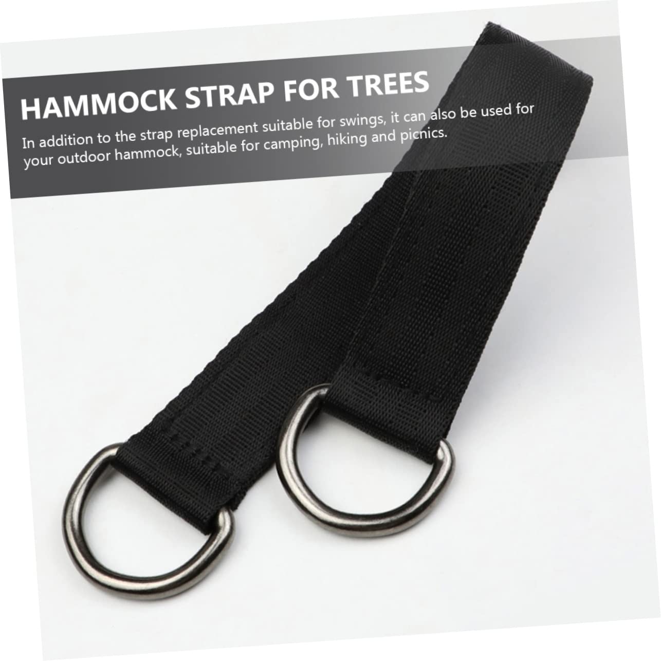 SUPVOX Outdoor Hook Heavy Duty Swing Hanging Buckle Strap Tree Swing Hanging Kit