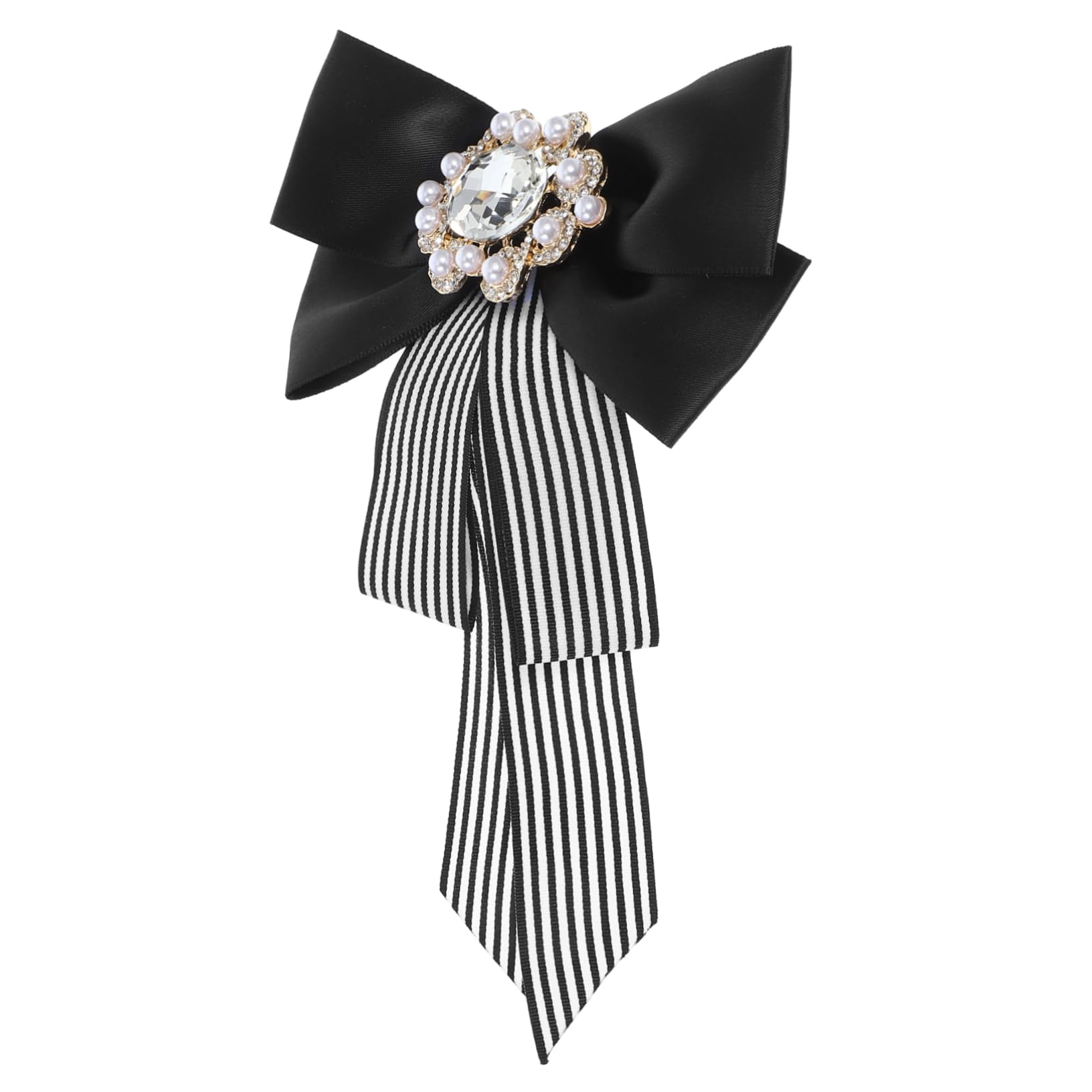 Homoyoyo Bow Tie for Men Women Pre-tied Bowknot Elegant White Neck Tie Accessory