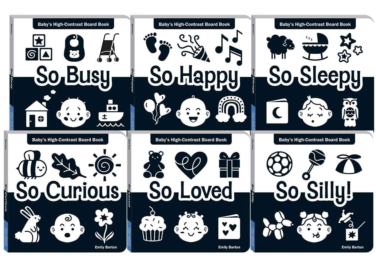 Baby's First Moments Complete Series Board Book 6-Book Set