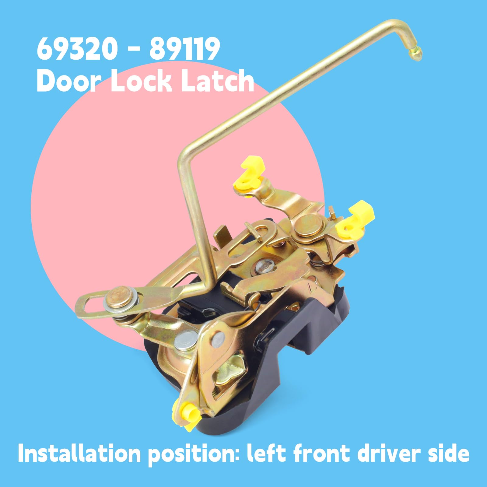 Amazon.com: GLOXTED 69320-89119 Left Front Door Lock Latch