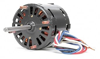 Dayton 1/30 HP Direct Drive Blower Motor, Shaded Pole, 1550/1300/1050 Nameplate RPM, 115 Voltage, Frame 3.3