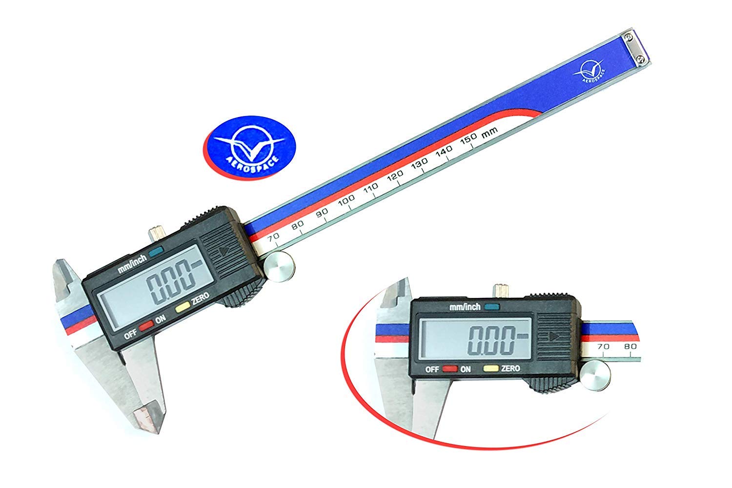 Galaxy_Aerospace Digital Vernier Caliper 150 mm/6-Inches LCD Display (B084WZYDWX) Amazon Price History, Amazon Price Tracker