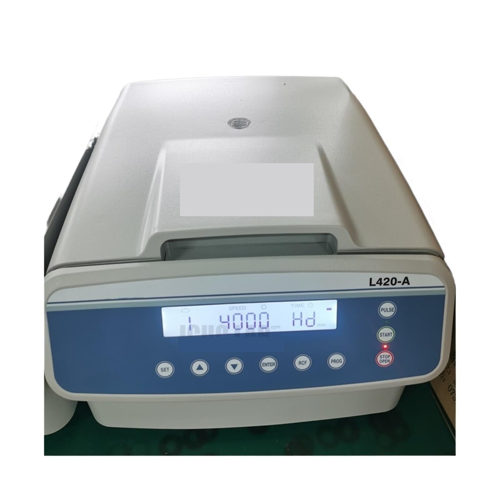 Centrífuga de mesa, Cubo oscilante de máquina centrífuga plasma laboratorio sobremesa baja velocidad L420-A | W8x10ml Swing Rotor