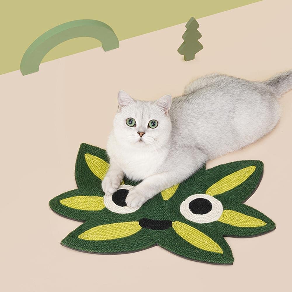 Juguete de Agarre de Gato Alfombrilla Rascadora Para Gatos De Sisal Natural, Almohadilla Para Rascar Para Gatos, Protección Contra Arañazos Para Sofá, Afilador De Garras Tableros Afiladores de Uñas(45