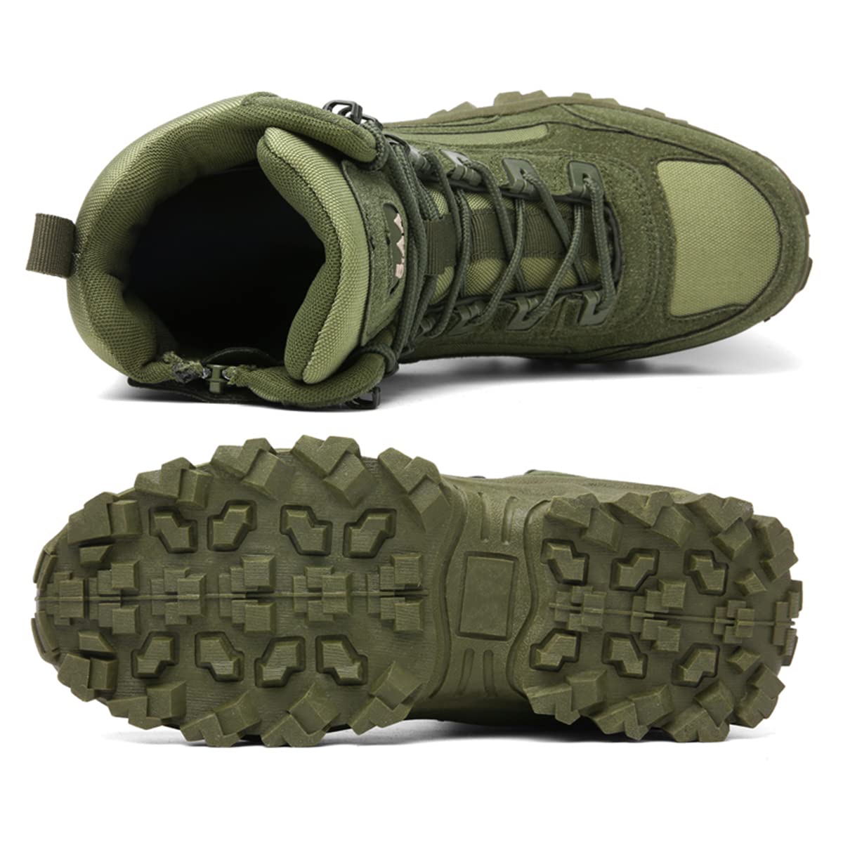 Bottes Militaires pour Hommes Bottes Tactiques D'entraînement au Combat Randonnée Alpinisme Résistant À L'usure Camping Chaussures de Plein Air