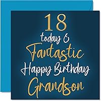 Vista 16 de Stuff4 Fantásticas tarjetas de cumpleaños número 20 para nieto, 20 hoy y fantásticas, tarjeta de feliz cumpleaños para nieto de abuela, abuelo