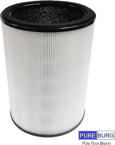 Miniatura 3 de PUREBURG Filtro HEPA 3 en 1 de repuesto compatible con BISSELL air280 (2904A) y air280 (3138A) Max purificador de aire, parte # 3054