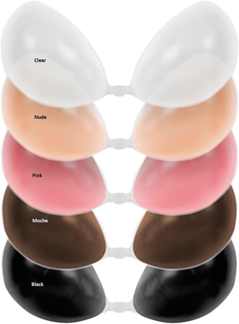 NuBra Original 100% Silicone Adhesive Bra (Pale Peach, C)