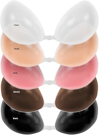 NuBra Original 100% Silicone Adhesive Bra (Pale Peach, C)