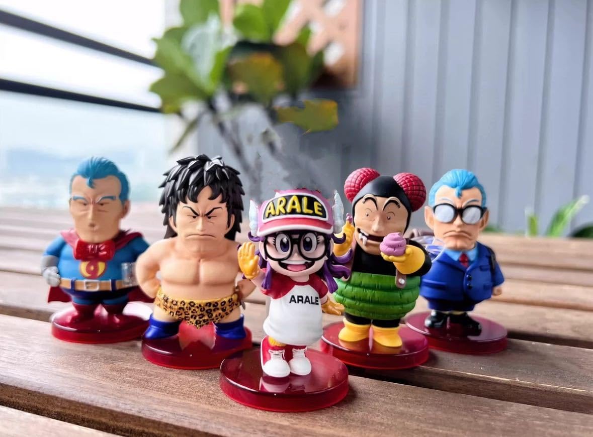 Amazon.co.jp: フィギュア Dr.スランプアラレちゃん (5体セット)塗装 