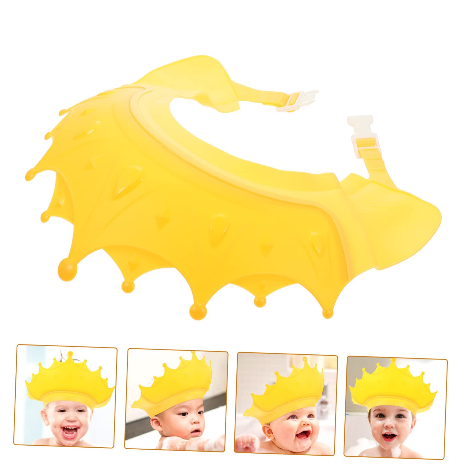 ibasenice 4piezas Gorro De Baño Para Sombrero Protector Para Lavado De Cabello Gorra Flexible Para Bebés y Pequeños