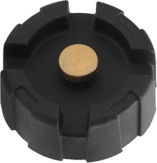 Universal Marine Boat Tank Gas Cap, ABS Plastic Outboard Engine Motor Fuel Oil Tank Cover, Lightweight and , Easy to Install, Prevents Fuel Leakage and Dust, Good Anti Rus