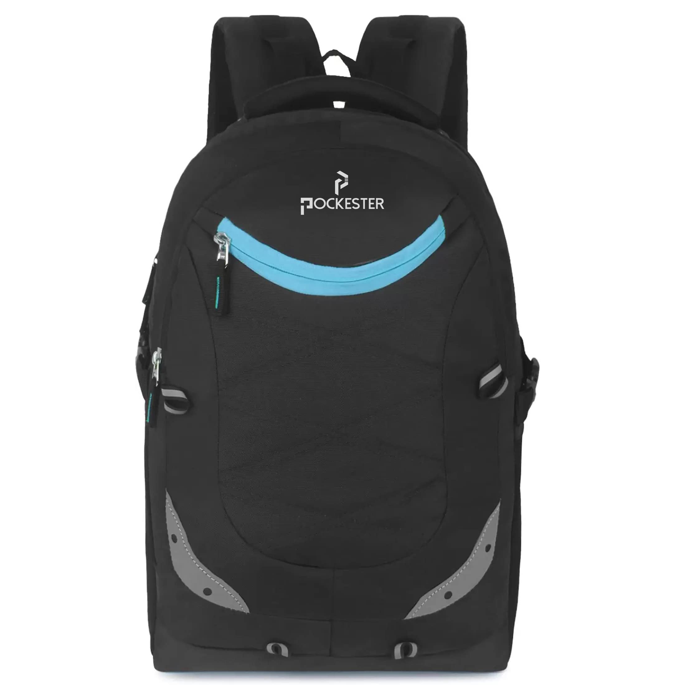 Pockester Large 35 L Laptop/Office/College/School/Travel Unisex Backpack with rain cover (Compatible with 15.6 inch laptop) (Black) (B0C43D8KLR) Amazon Price History, Amazon Price Tracker