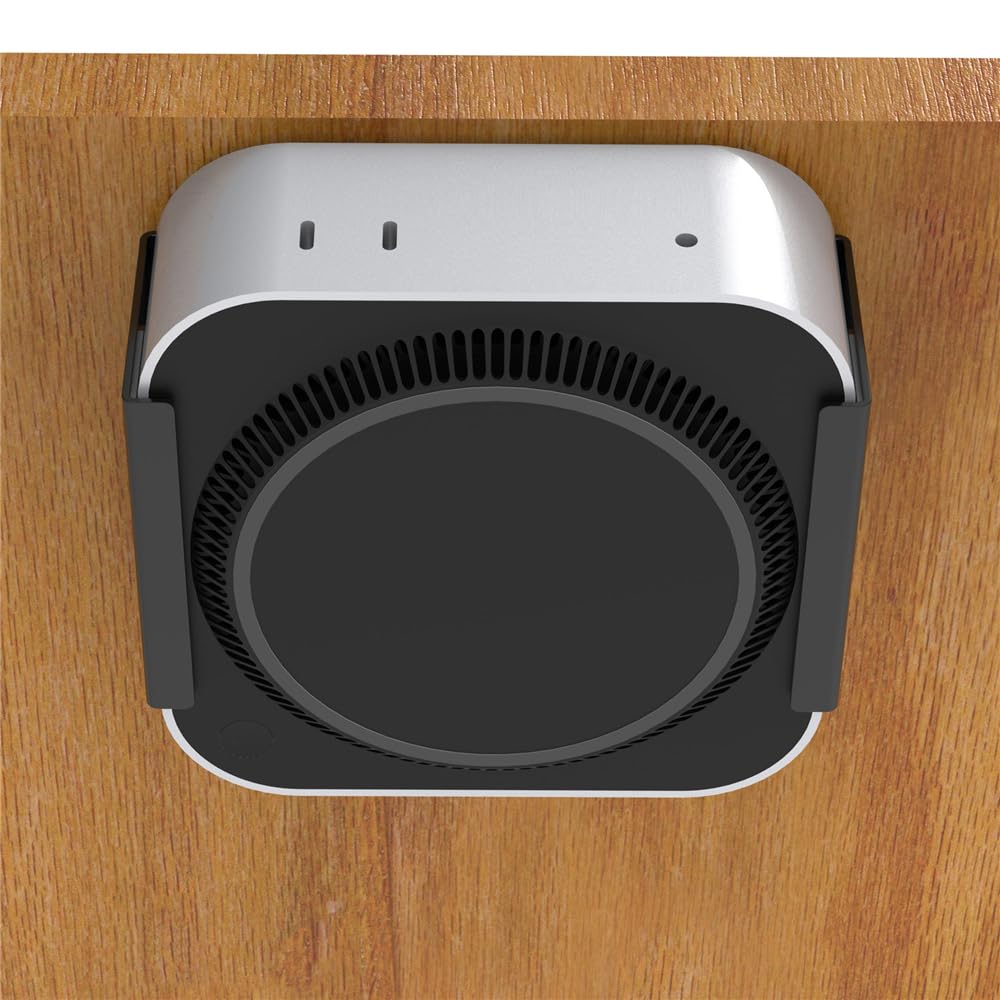 Staffa VESA Per Mac Mini M4 | Montaggio Dietro Monitor O A Parete, In Acciaio Zincato