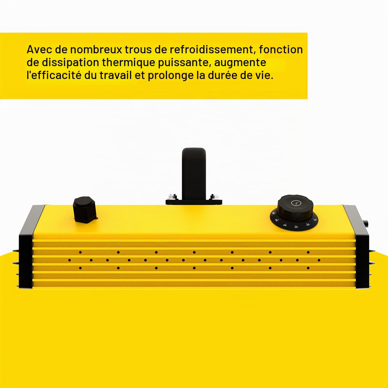 DATOUBOSS 2000W Sèche-Peinture à Main Infrarouge 230V Lampe de Peinture Infrarouge Sèche-Peinture Infrarouge adapté à la Peinture de Voiture Peinture sur tôle séchage partiel des Meubles