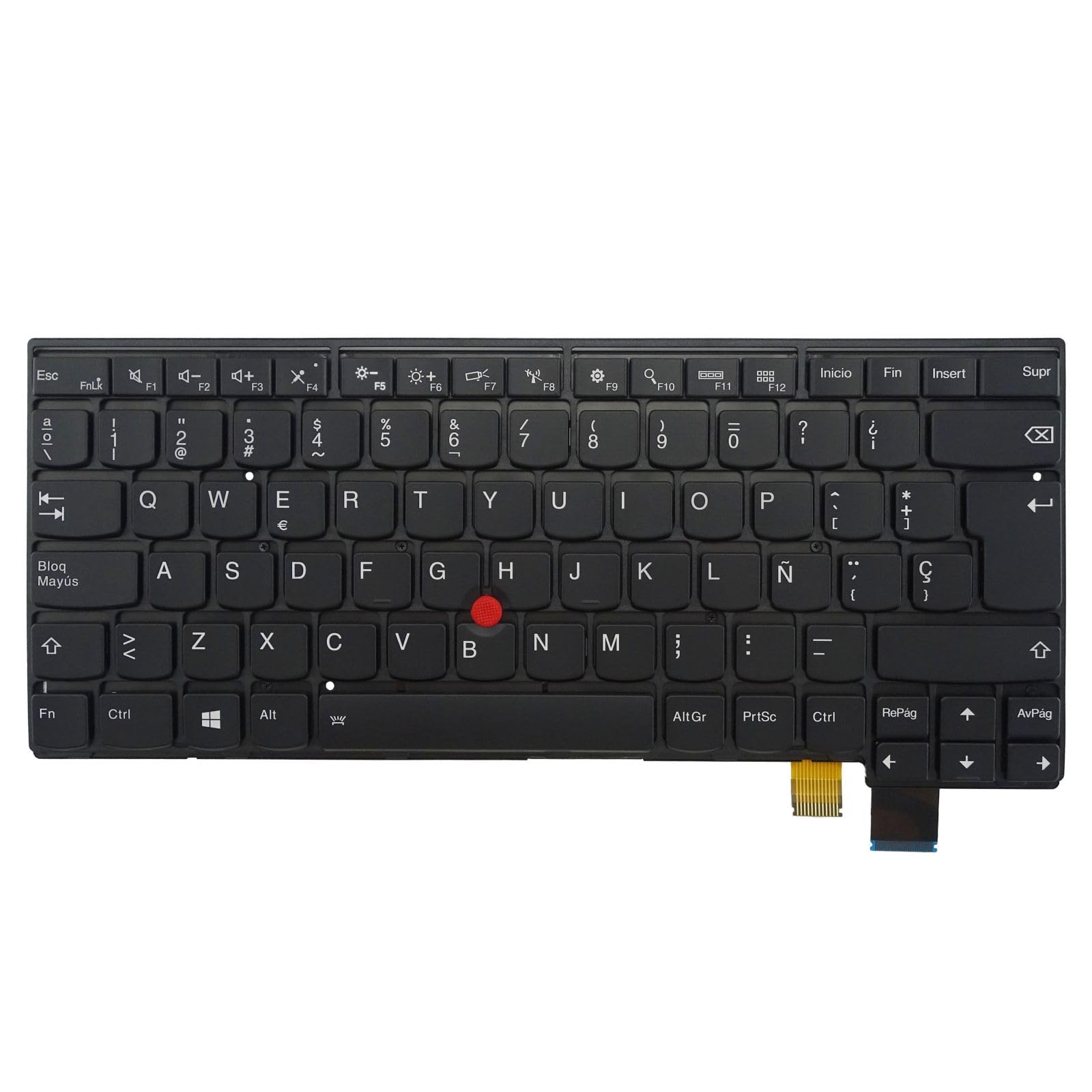 Replacement Keyboard with Backlit for Lenovo Thinkpad T460P Español/Spanish Layout