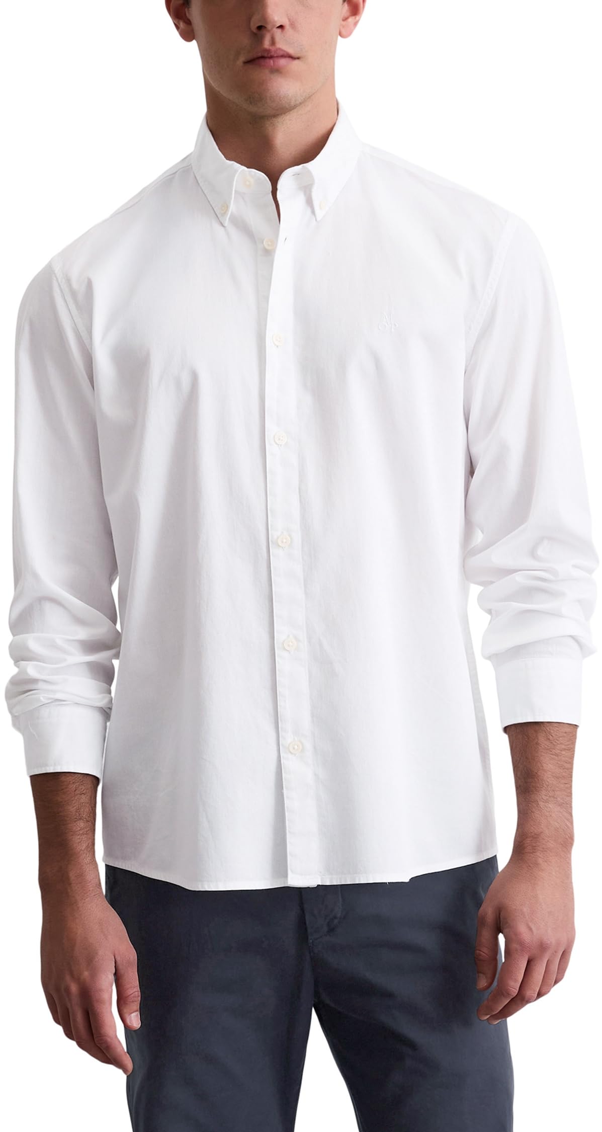 Marc O'Polo Herren B21726842342 Hemd (1er Pack)
