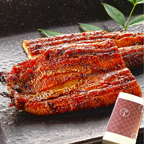 【贈り物用全般】豊橋うなぎ蒲焼き 大155-167g×3尾[大盛3人前][化粧箱]