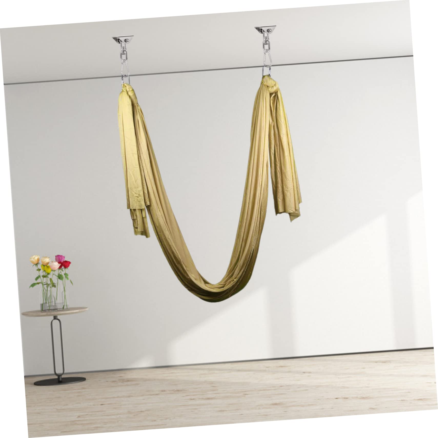 VINTORKY 1Set Durable Swing Hanging Hook Kit Complete Heavy Duty Fixing Hooks for Hammocks Lifting and Swing Applications Easy Installation Safe and Practical