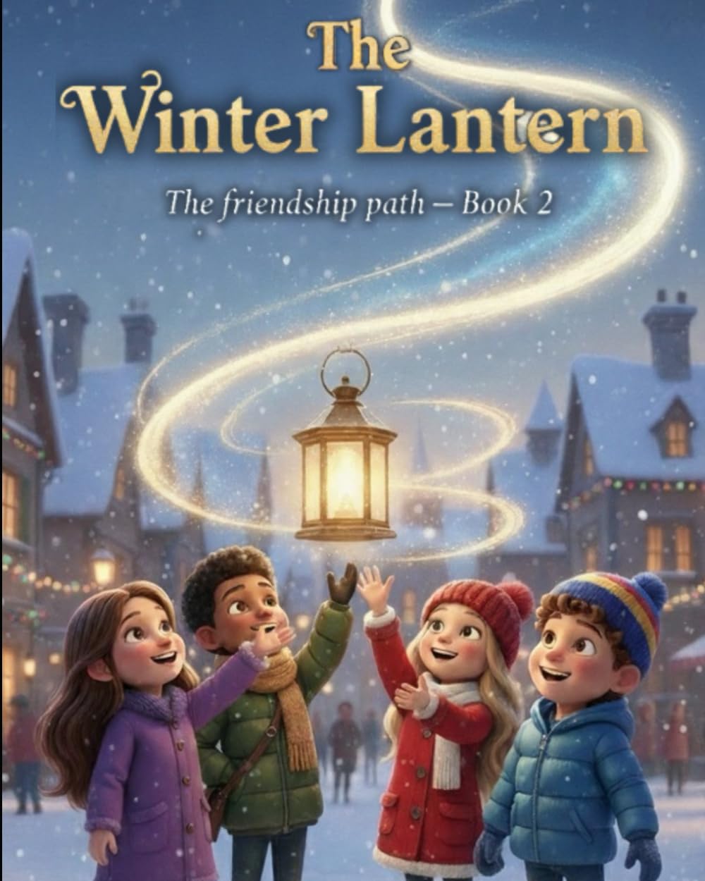 The Winter Lantern: A Courageous Holiday Adventure for Kids 6-9 | Friendship Path Book 2: One magical lantern. Four brave friends. An unforgettable winter journey (Friendship Path Christmas Series)