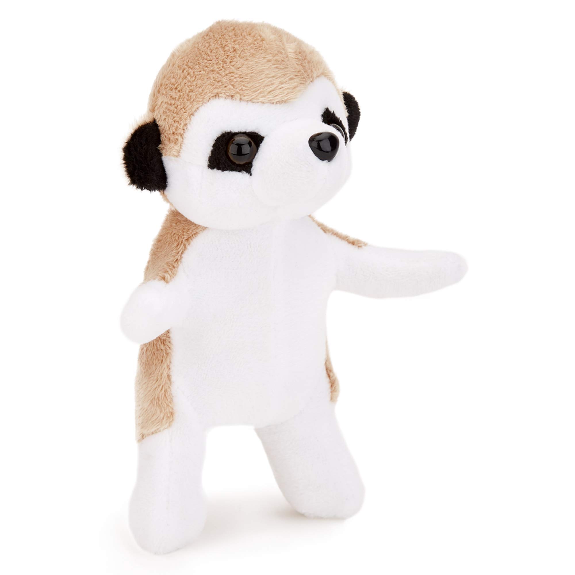 Zappi Co Children's Soft Cuddly Plush Toy Animal - Perfect Perfect Soft Snuggly Playtime Companions for Children (12-15cm /5-6") (Meerkat)