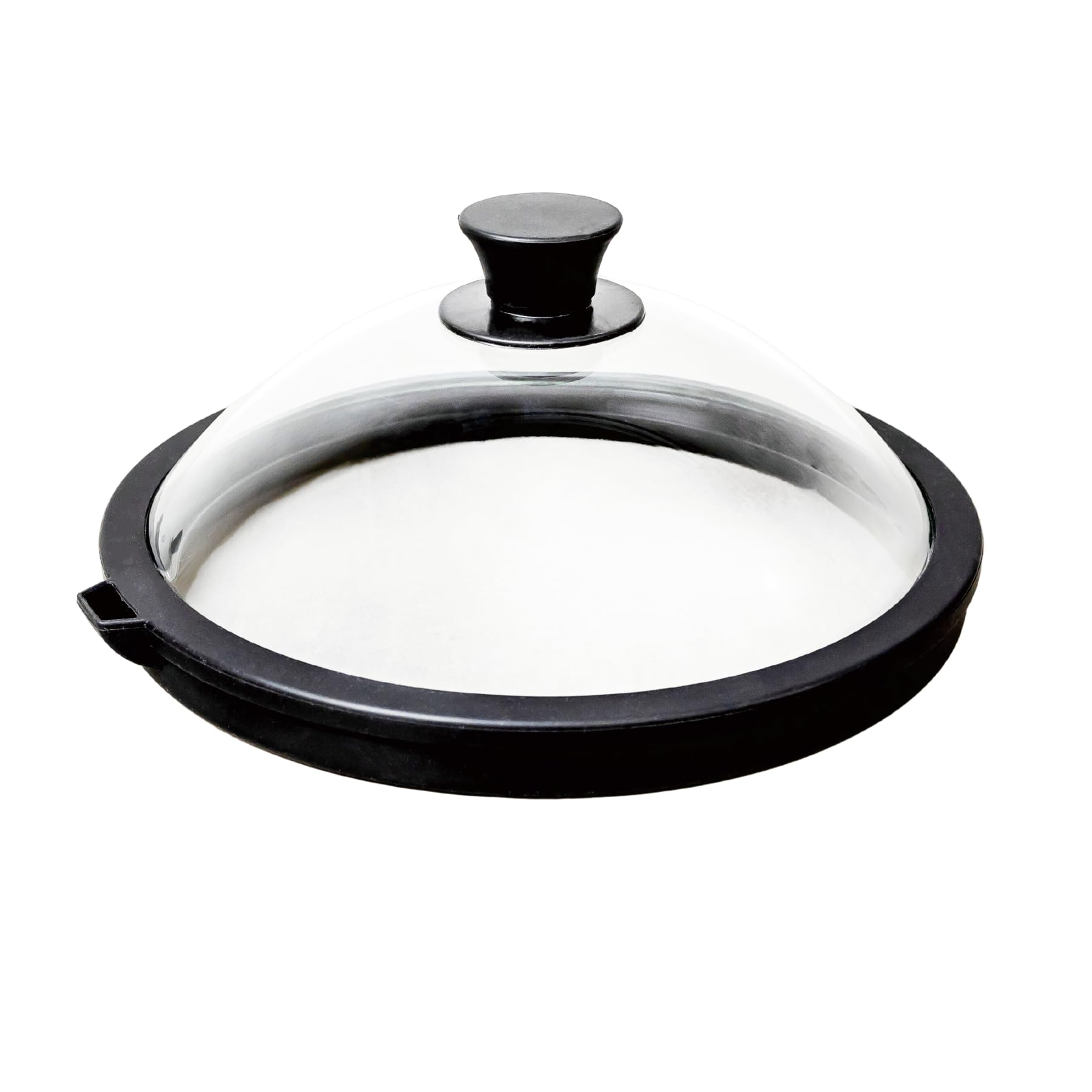 Cubierta para salpicaduras de microondas, cubierta de vidrio templado de 11 pulgadas con inyección de agua cuadrada, evita salpicaduras, mantiene la comida jugosa
