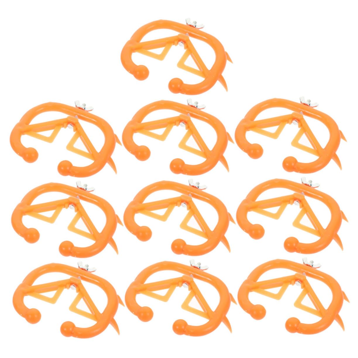 Toyvian 2 Set Anello Svezzamento Per Da Clip Per Naso Bestiame Accessori Per Allevamento Strumento Antisucchio Facile Da Usare E Resistente 12 Pezzi*2
