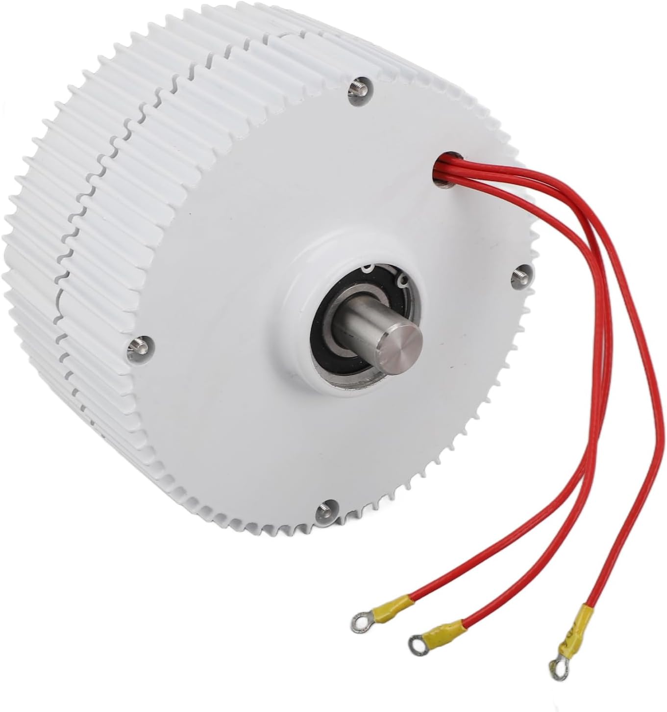 xuuyuu 電気発電モーター機 300W デュアルシャフト内部構造 永久同期技術 12V マグネット発電機 垂直風力タービン用 家