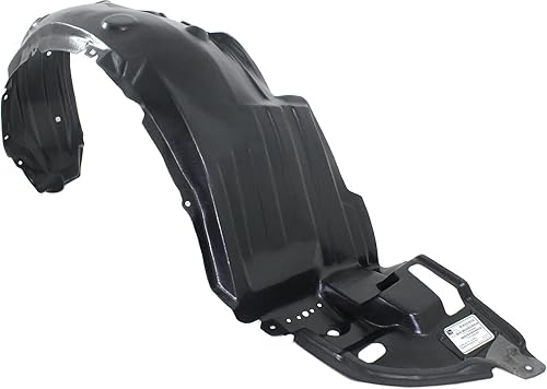 Miniatura 3 de Garage-Pro Juego de trazadores de líneas de guardabarros, forro interior para Toyota Corolla 2011-2013 lado del pasajero del conductor delantero