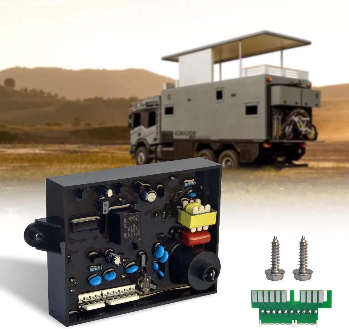 91365 RV Water Heater Control Circuit Board Kit with Fuse,Compatible with Atwood/Dometic 93305 93851 91226 91346,SVC Control Board,for GCH6A-10E, GC6AA-10E, GC10A-4E, GCH10A-4E