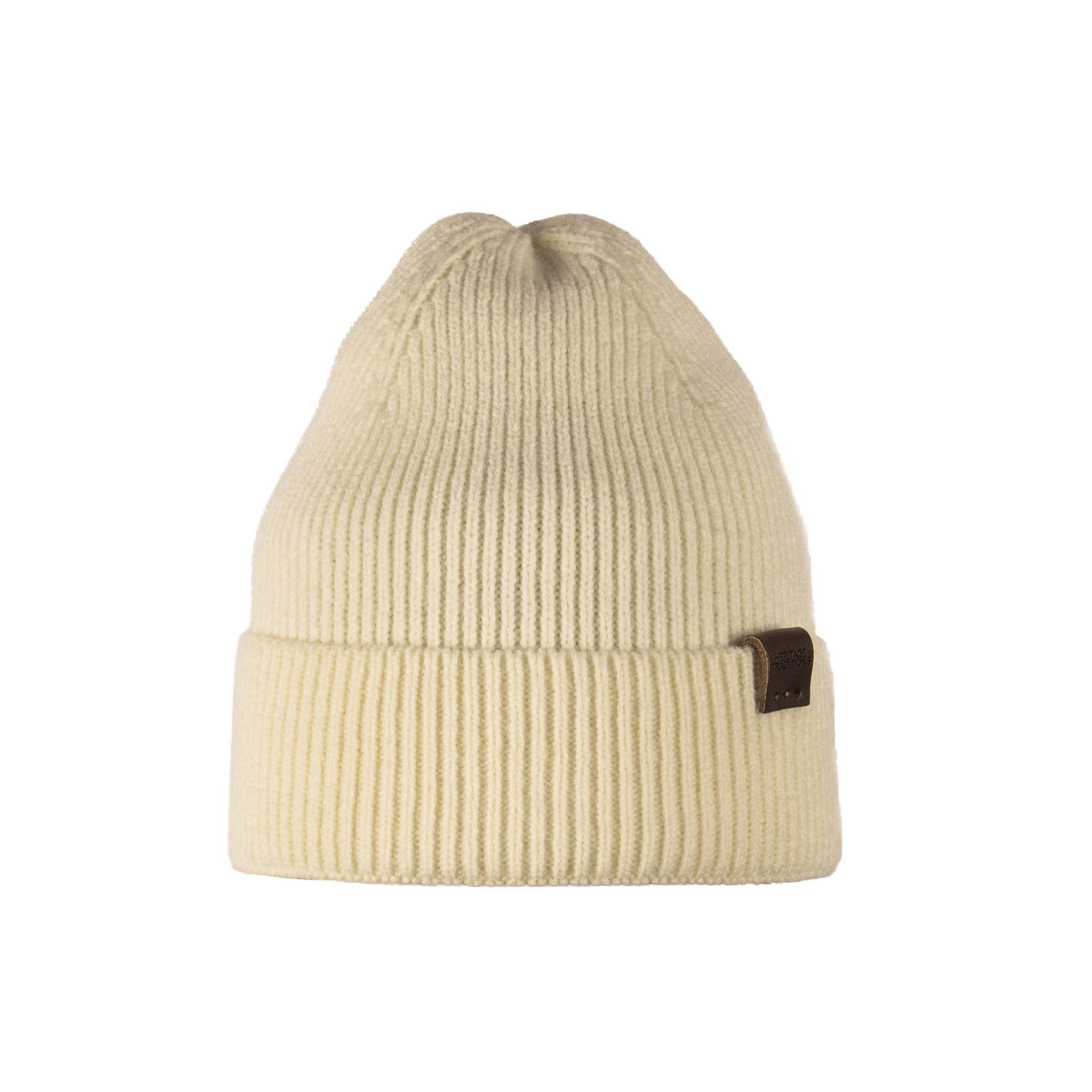 Heritage Traditions Cream Billy Fisherman Rib Beanie