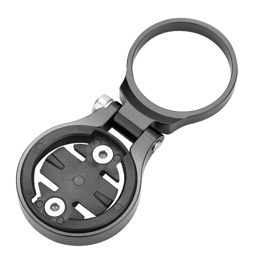 Tbest Staffa di Montaggio per Computer da Bicicletta, Supporto per Manubrio in Lega di Alluminio Regolabile Bicicletta Odometro Estensione Accessorio