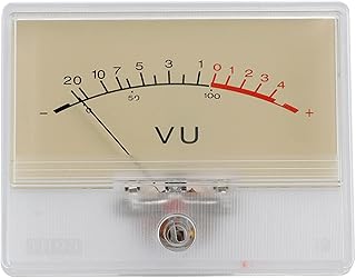 Backlit VU Level Meter 500uA Digital Tube Amplifier Meter Volume Meter Power Meter For Home Theater Digital Amplifier Home