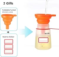 Vista 4 de Botella exprimidora de condimentos para salsas de boca ancha, botellas de plástico para condimentos, pintura, salsa de tomate, mostaza, aceite