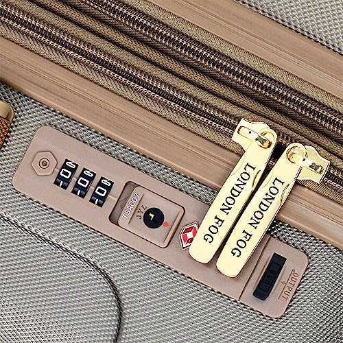 London Fog Northbridge 20" Expandable Hardside Spinner Carry-On Bronze2