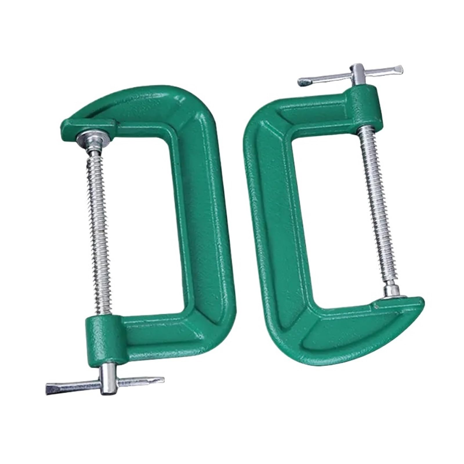 Abrazadera de sujeción hierro dúctil, abrazaderas C ajustables liberación rápida, herramientas manuales madera for carpintería DIY, fuerte y rápido 1/2/3/4/5/6/8 pulgadas(6 inches (1pcs))