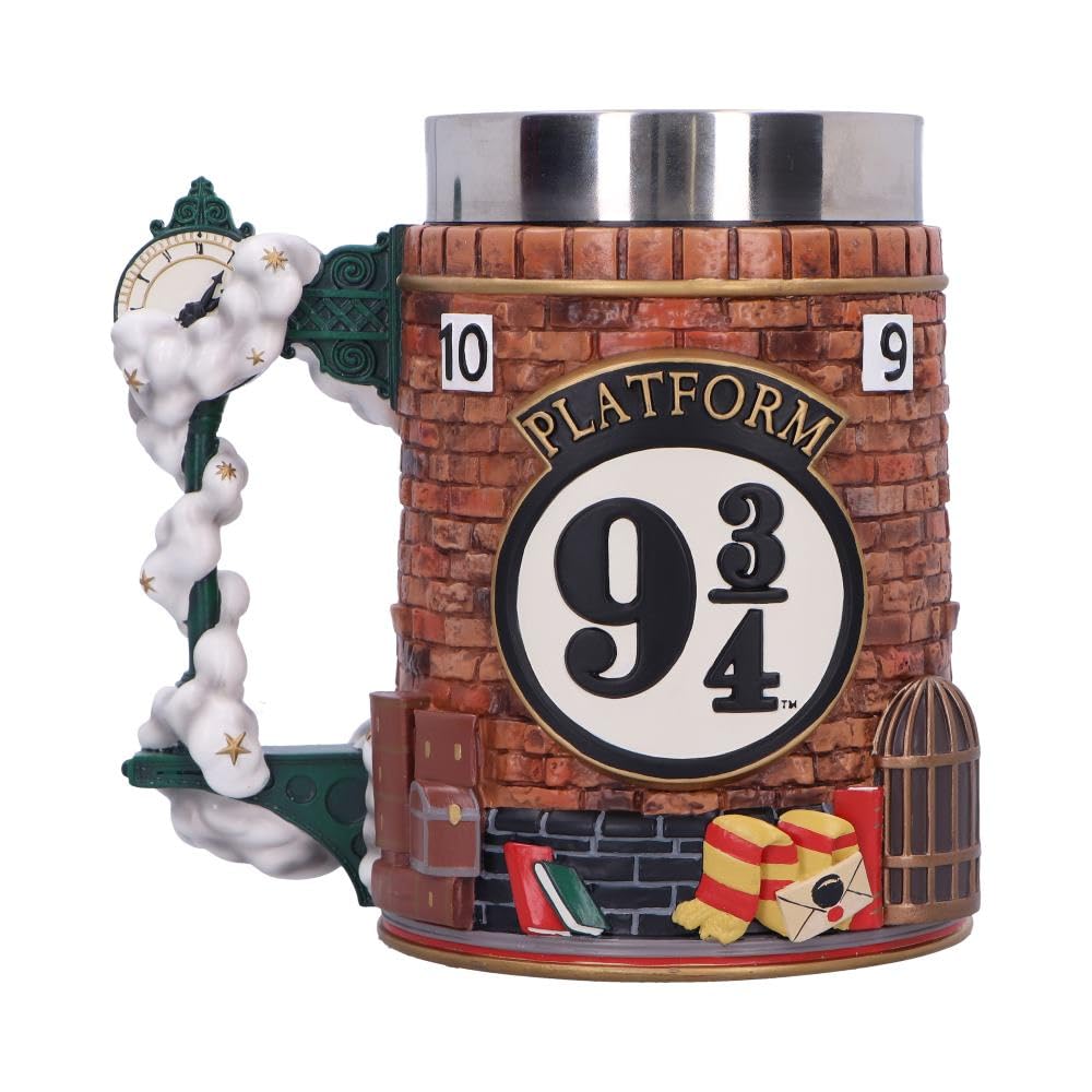 Nemesis Now Chope de collection Harry Potter Platform 9 ¾, sous licence officielle Wizarding World, pour fans et collectionneurs