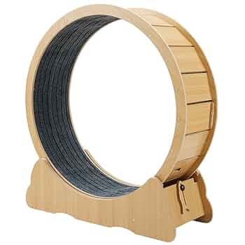 キャットホイール 猫 回し車 木製 直径100cm 大型猫 活発な猫 Amazon | petstay キャットホイール 猫 回し車 木製 直径110cm