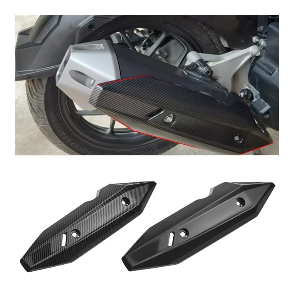 Scudo termico moto Moto Tubo Di Scarico Della Copertura Cowl Protezione Scudo Termico Accessorio Per CLICK 125i 150i GAME CHANGER V2