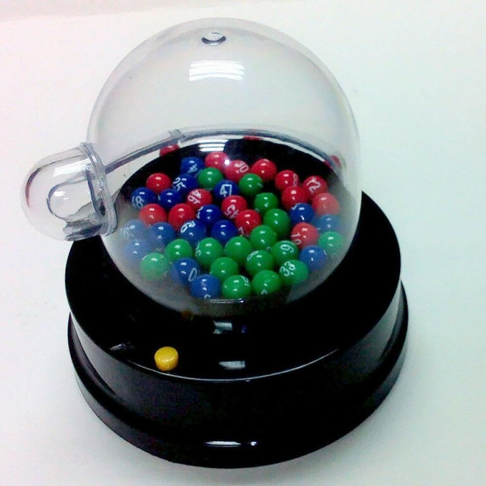 MOUDOAUER Lucky Shaker Ball Electric Lucky Number Picking Machine US image 4